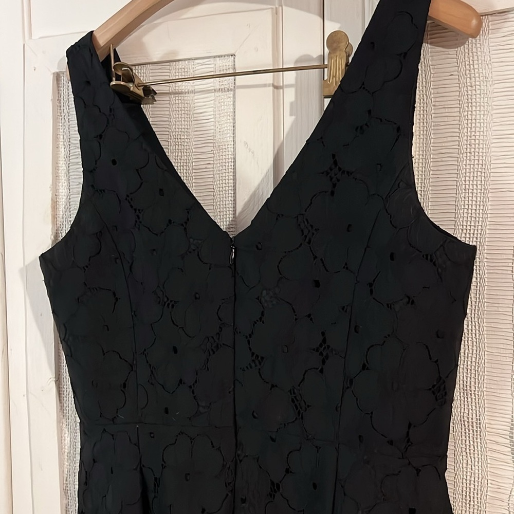 TRINA TURK NWT Black Lace Kianna Fit & Flare Dress Sz 10 - Picture 7 of 9